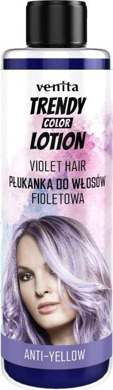 Venita Venita Trendy Color Lotion płukanka do włosów Fioletowa 200ml