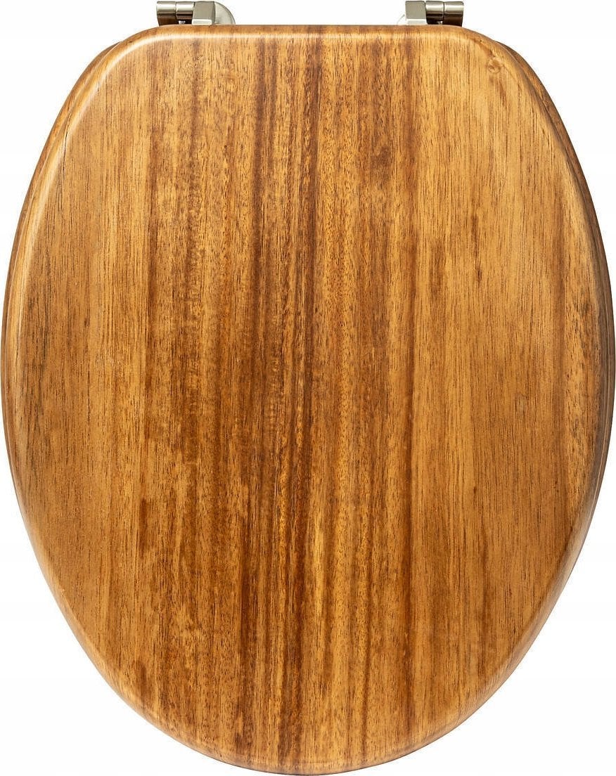 Deska bidetowa 5five Drewniana deska sedesowa ACACIA, 46,5 x 37,3 x 6,4 cm