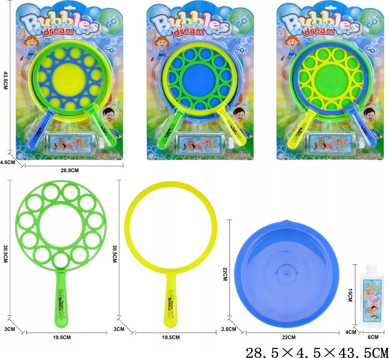 Gazelo Bańki mydlane zestaw G203382 68143