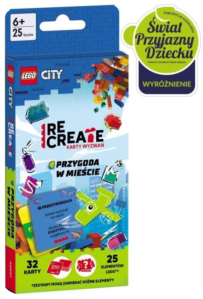 Lego Recreate. Karty Wyzwań. Przygoda w mieście