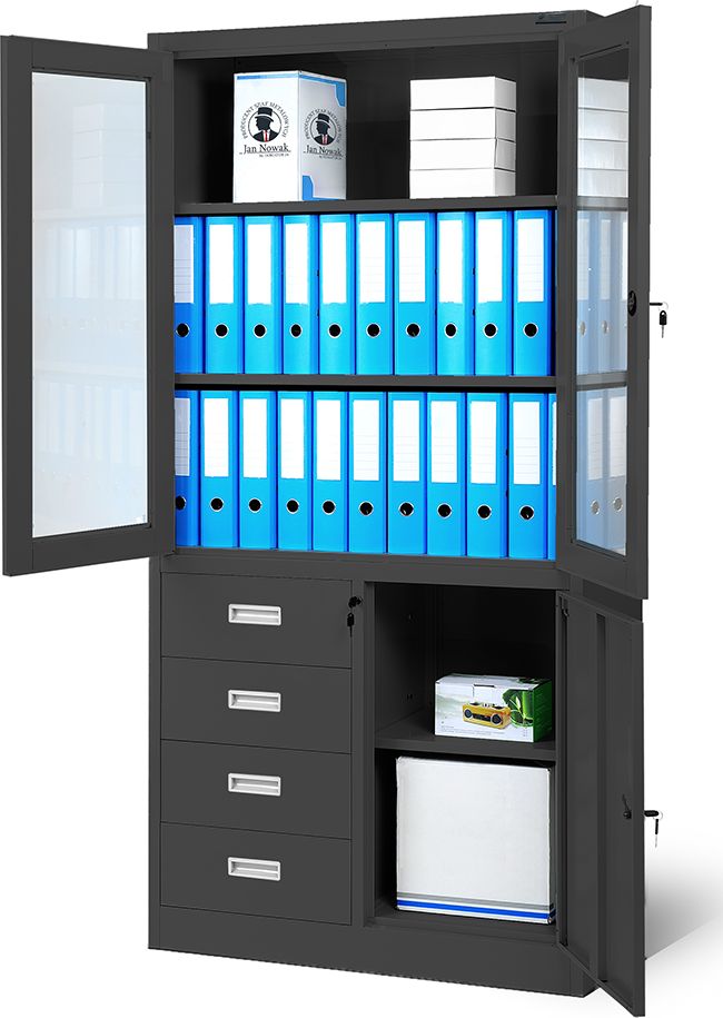 Jan Nowak Szafa WIOLA antracytowa