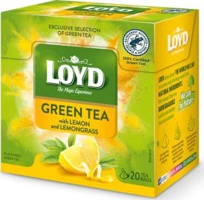 Loyd Herbata Green Tea Lemon Grass (zielona z trawą cytrynową)