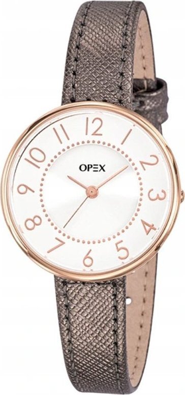 Zegarek Opex Zegarek damski Opex X3996LA3 szary