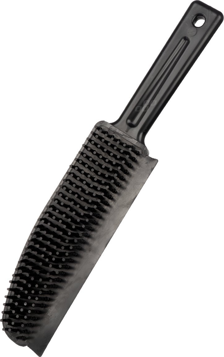 AMiO Szczotka do mycia czyszczenia tapicerki ze ściągaczką 25 cm amio-04034