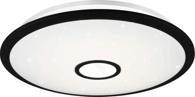 Lampa sufitowa lampa sufitowa Okinawa led 5500 lumen 42 x 7,5 cm biały/czarny