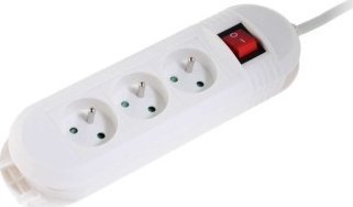 Listwa zasilająca Hama Comfort 3 gniazda 1.5 m biała (P22237510000)