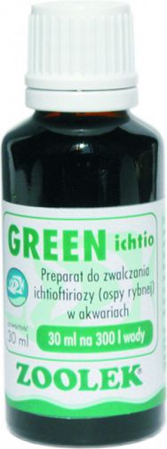 ZOOLEK GREEN ICHTIO BUTELKA 30ml