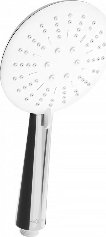 Słuchawka prysznicowa Mexen 3-funkcyjna biały