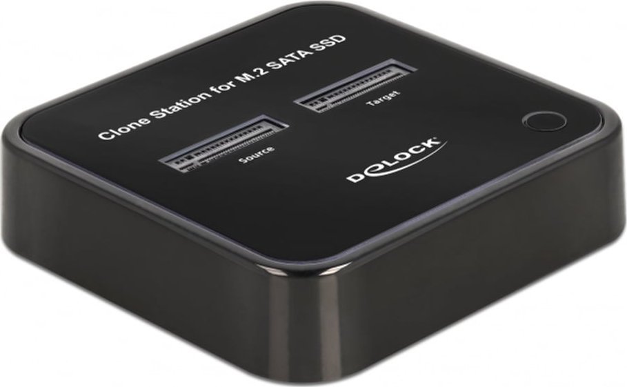 Delock Delock - SSD-Dockingstation Schachte: 2 - M.2 - M.2 Card - USB-C 3.2 (Gen 2) - Schwarz