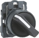 Schneider Electric Przełącznik 2 położeniowy pokrętło 22mm czarny 1Z bez samopowrotu (XB5AD21)