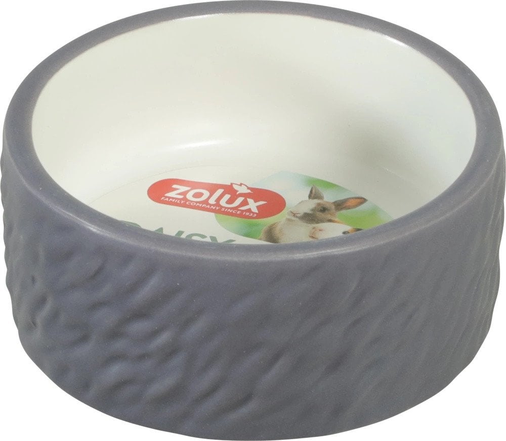 ZOLUX Miska ceramiczna dla gryzonia DAISY 100 ml szara