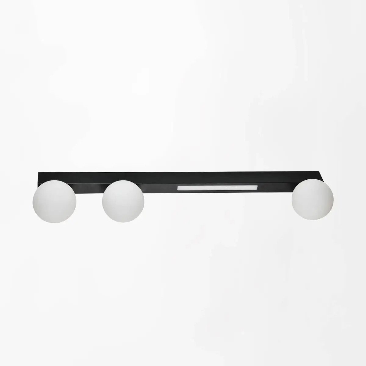 Podłużna sufitowa lampa LUND W231102-3 LED 6W 4000K kule czarna