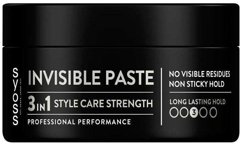 SYOSS_Invisible Paste pasta do włosów Long Lasting Hold 100ml