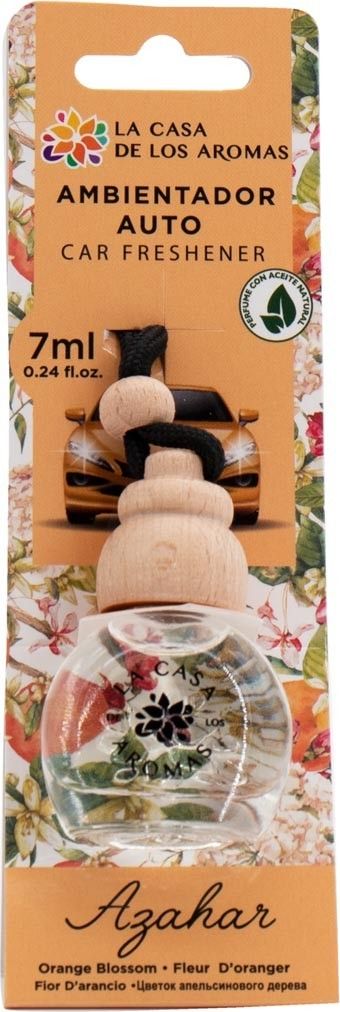 La Casa de los Aromas La Casa de los Aromas Car Freshener odświeżacz do samochodu Kwiat Pomarańczy 7ml