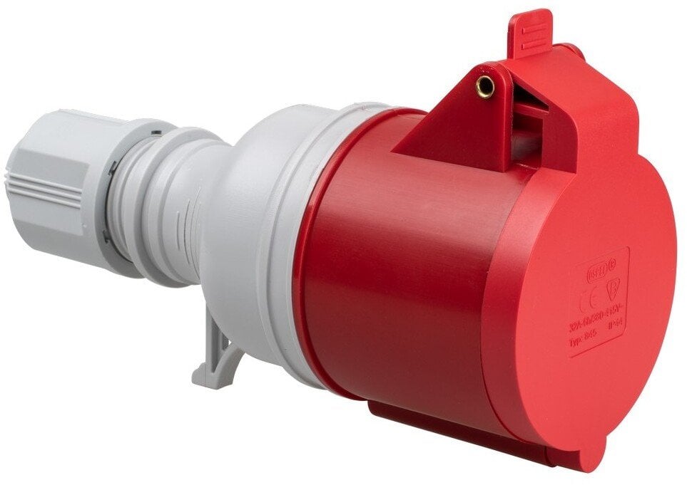 Gniazdo siłowe przenośne 32A 3P + N + uziemienie GSP-5-32/22/30