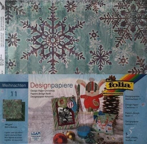 Penword Papier wzorniczy 190 g/m2 30,5x30,5cm 5 arkuszy