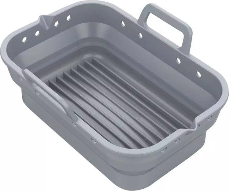 Klausberg Zestaw wkładów silikonowych do pieczenia w frytkownicy, 14,5x20,6cm, 2 sztuki (KB-7791)