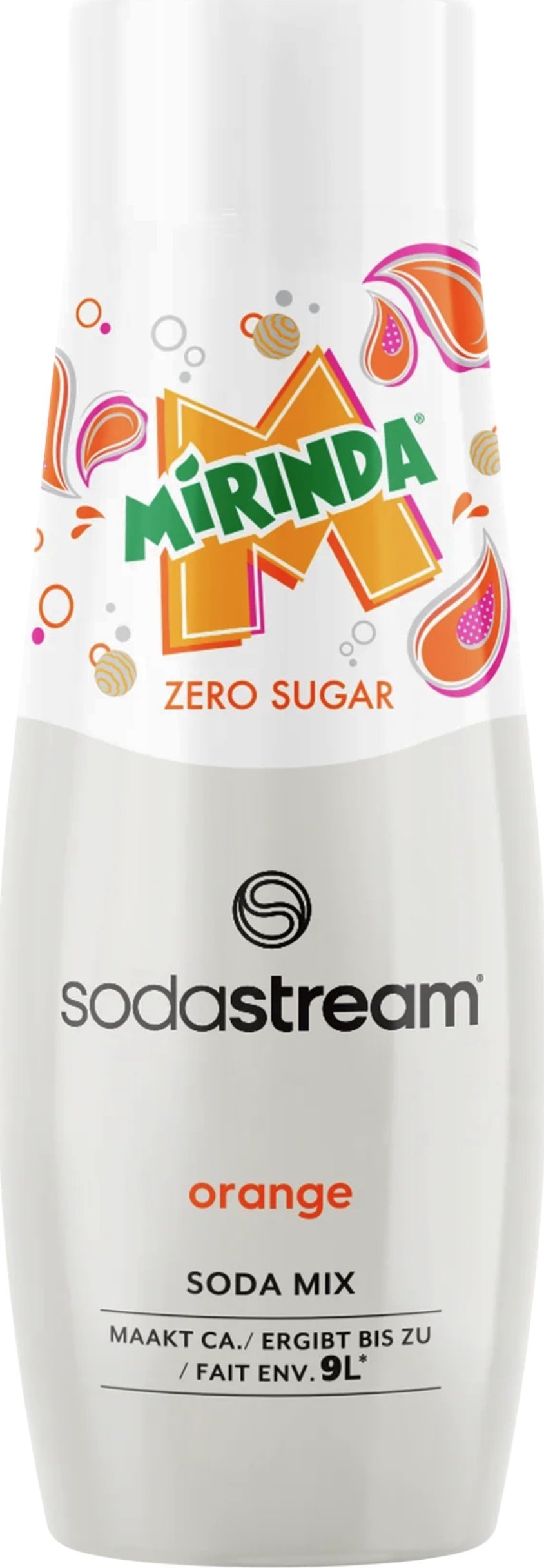 SodaStream MIRINDA ZERO koncentrat do saturatora syrop pomarańczowy 440 ML