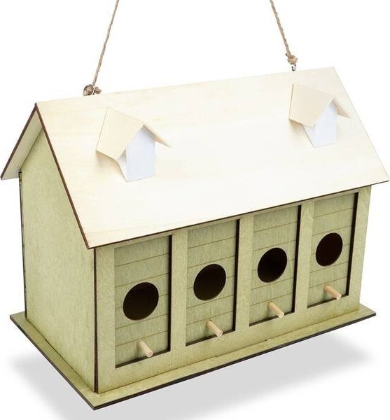 Vilde Budka lęgowa dla ptaków drewniana 28 cm