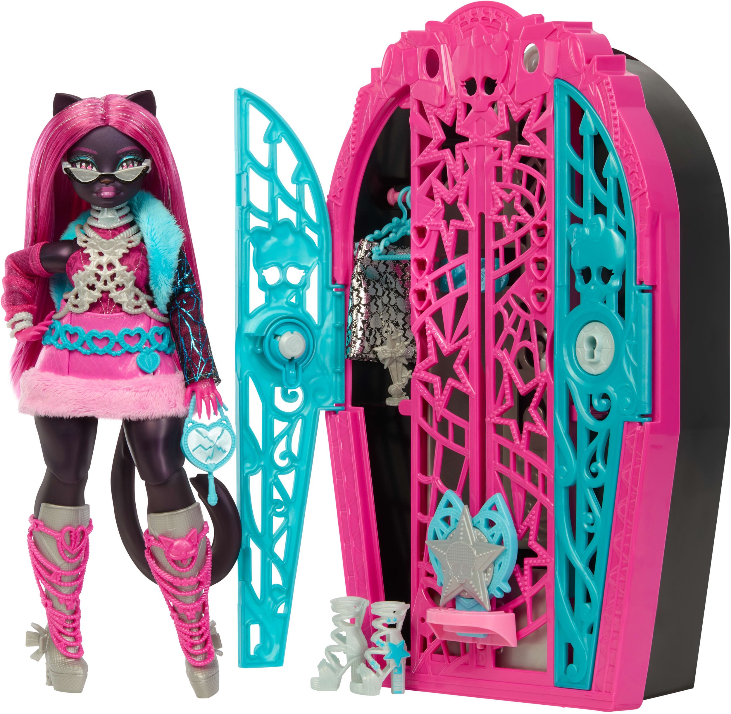 Mattel Monster High Straszysekrety Catty Noir (JBG82)
