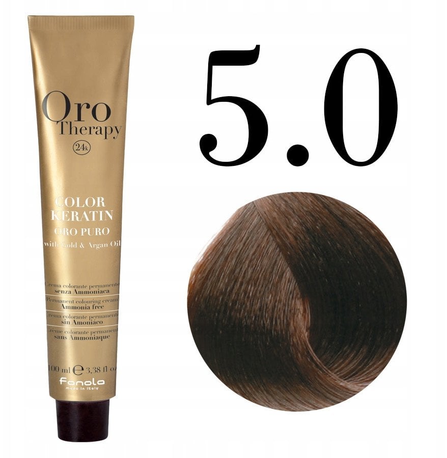 Fanola Oro Therapy Color Keratin Oro Puro 5.0 100 ml