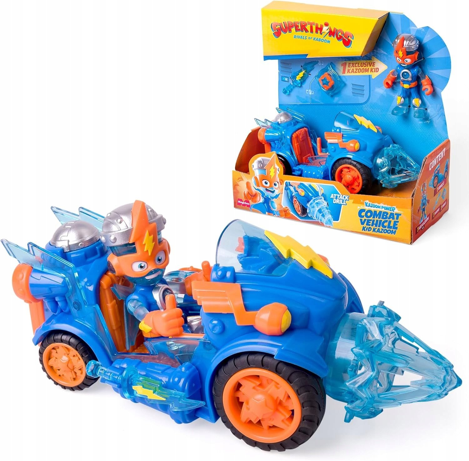 *****SuperThings zestaw Combat Vehicle Kid 35832