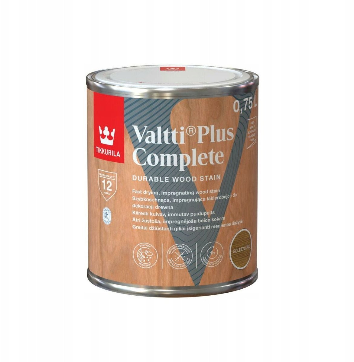 VALTTI PLUS COMPLETE GOLDEN OAK 0.75L