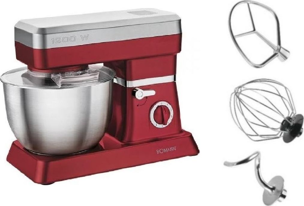 Robot planetarny Bomann Robot planetarny KM 398 CB Czerwony