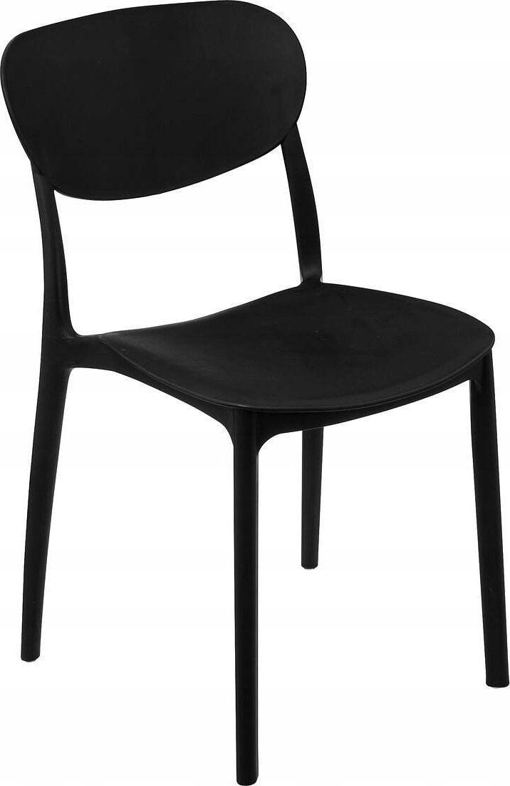 5five Krzesło do jadalni plastikowe, 46 x 54,5 x 79 cm