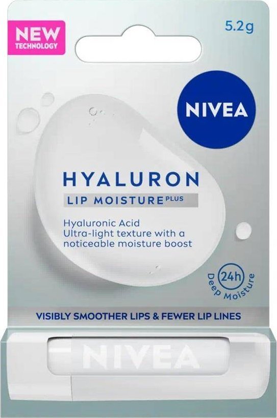 Nivea Hyaluron Lip Moisture Plus nawilżający balsam do ust 5.2g