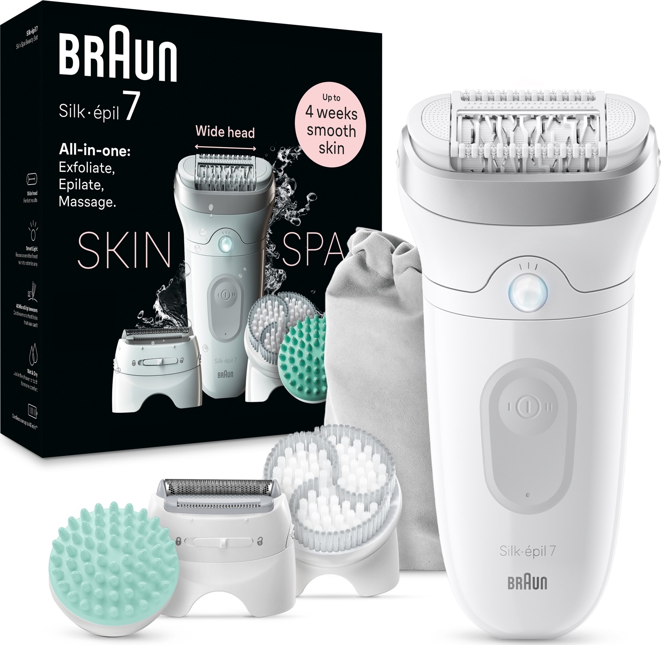 Depilator Braun SE7-081 Braun Silk•épil 7 SkinSpa Epiliatorius