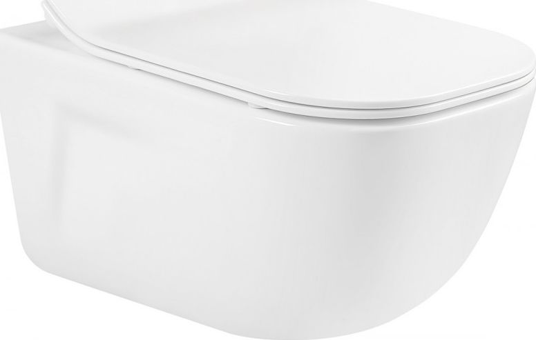 Miska WC Mexen Mexen Margo miska wc Rimless z deską wolnoopadającą slim, duroplast, biała - 30420800