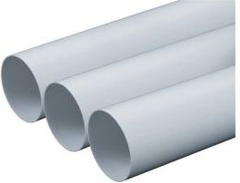 AWENTA Kanał okrągły 100mm biały 1m (KO100-10)