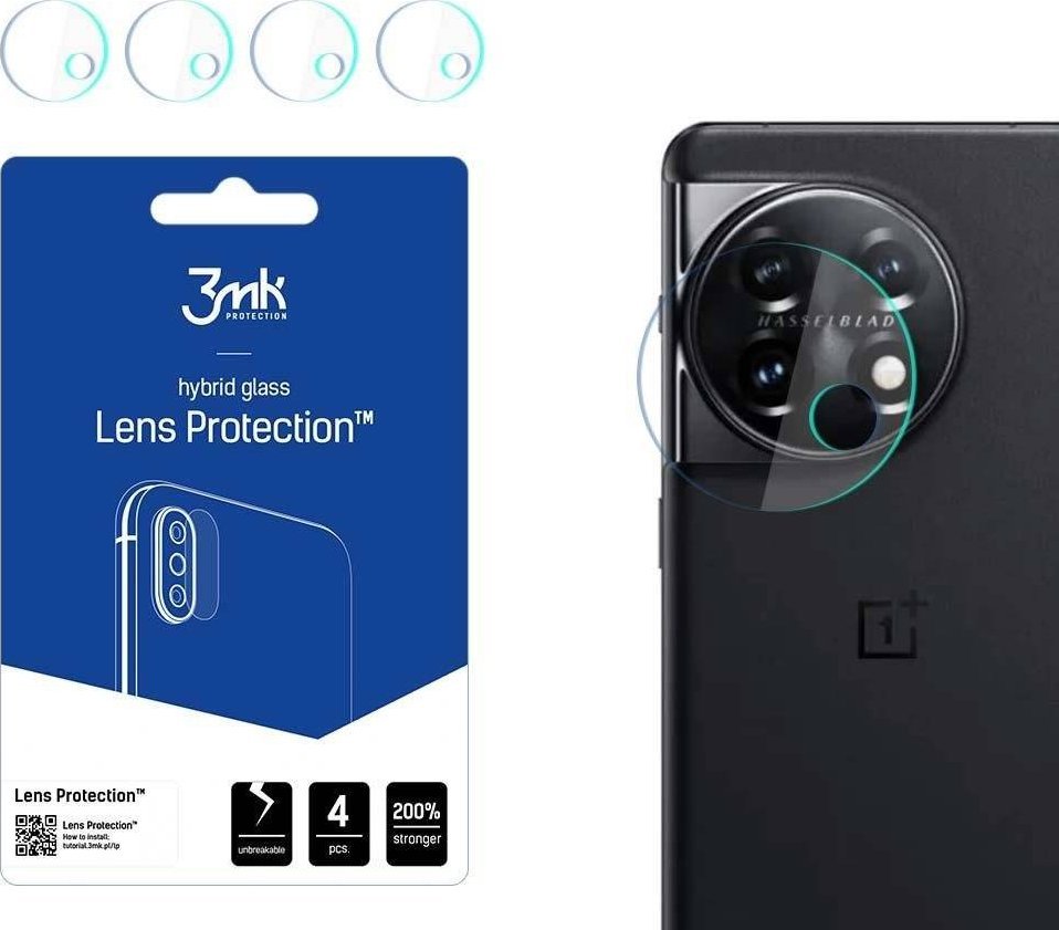 3MK Lens Protect OnePlus 11 5G Ochrona na obiektyw aparatu 4szt