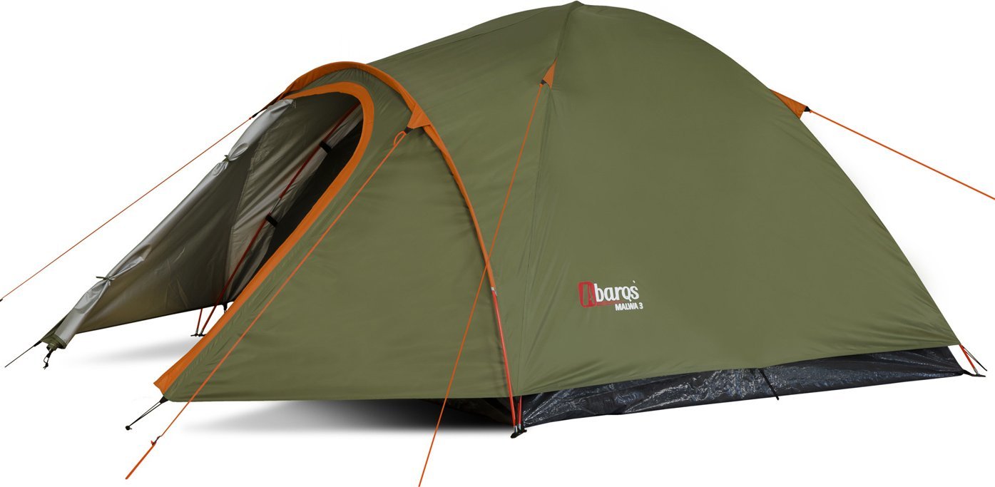 Namiot turystyczny Abarqs Namiot turystyczny 4 osobowy AbarQs MALWA-4B Oliwka