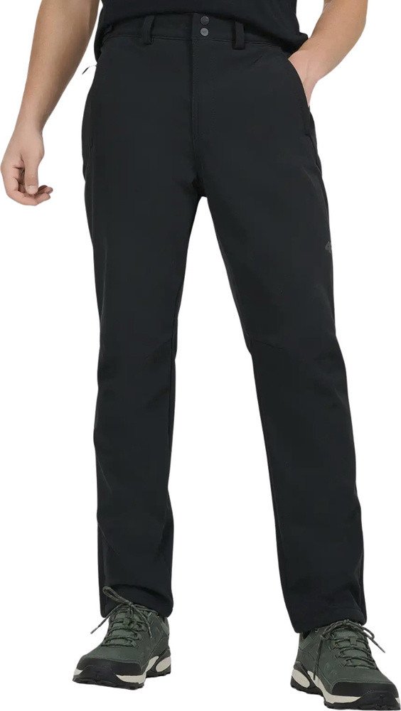 4f Spodnie trekkingowe męskie czarna 4FWAW25TFTRM0990 20S L