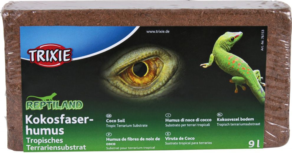 Trixie Podłoże Humus z włókien kokosa prasowane 9 l