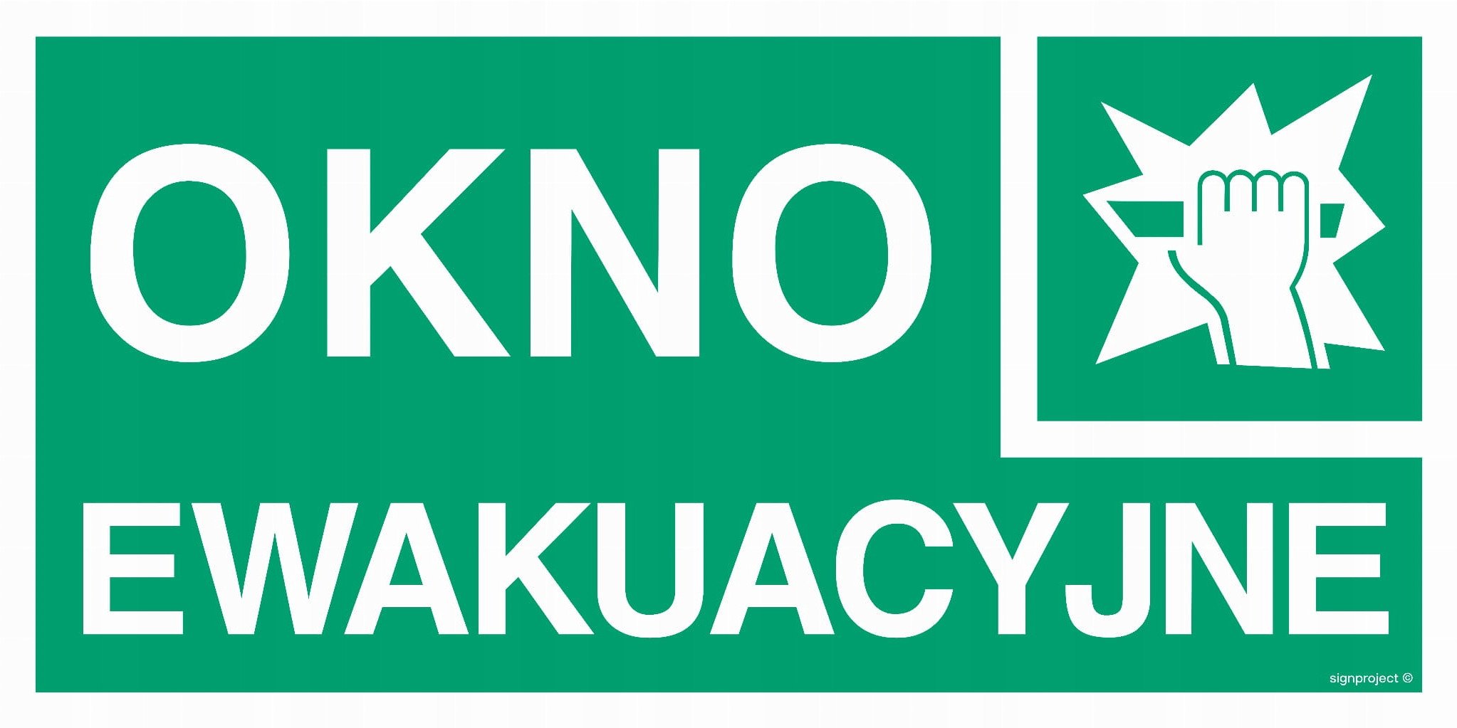 AC007 - Okno ewakuacyjne 300x150