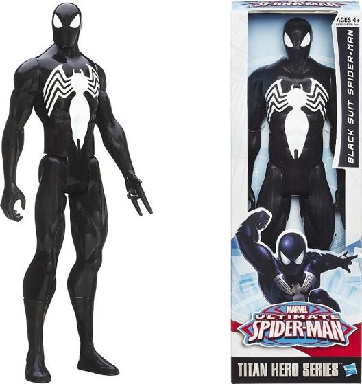 Figurka Hasbro Ultimate Spiderman Titan Hero - Czarny Spider-Man (A9365)