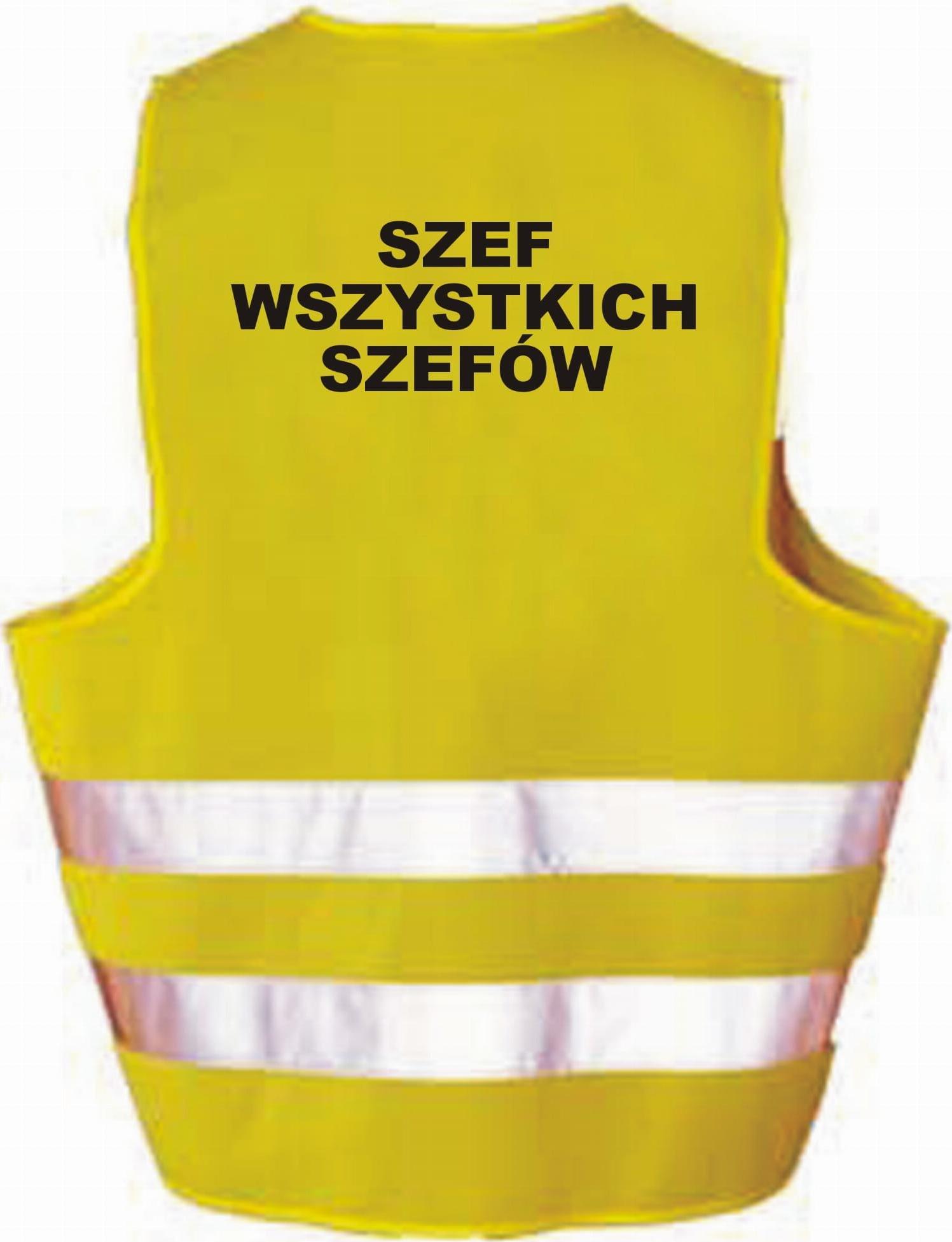 libres Kamizelka Odblaskowa Imprez Szef Wszystkich Szefów