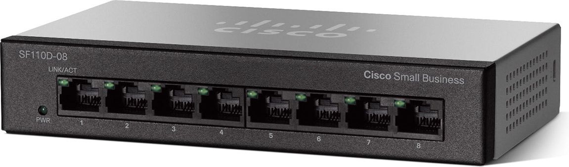 Switch Cisco SF110D-08HP 8-Port 10/100 (SF110D-08HP-EU)
