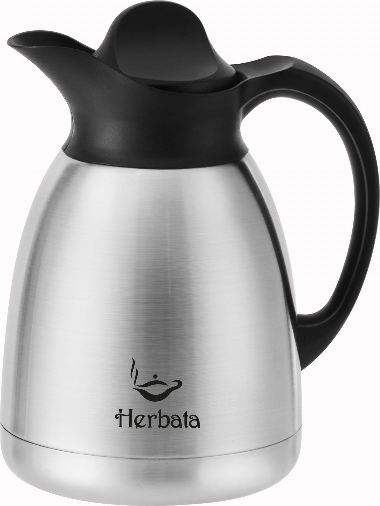 Promis Dzbanek stalowy 1,0 l Promis TMH10H nadruk herbata