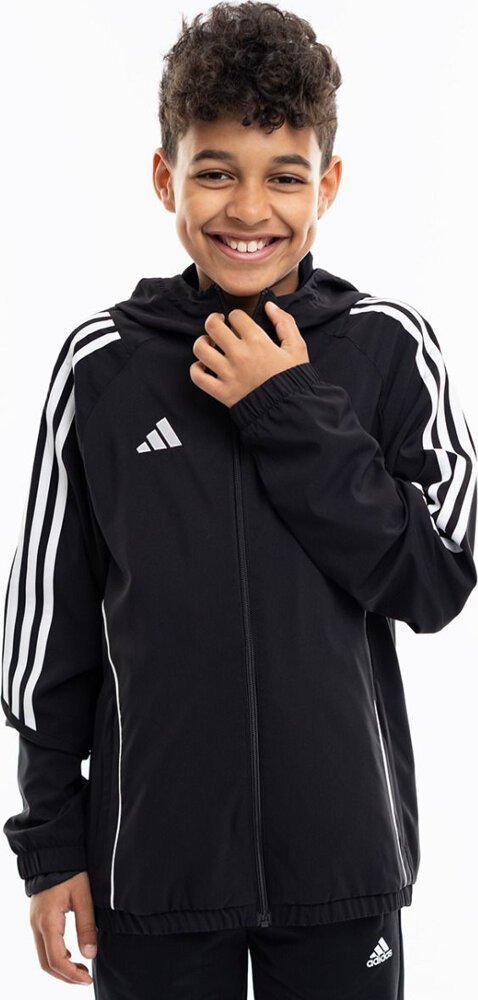Adidas Kurtka dla dzieci adidas Tiro 24 czarna IM8798 140cm