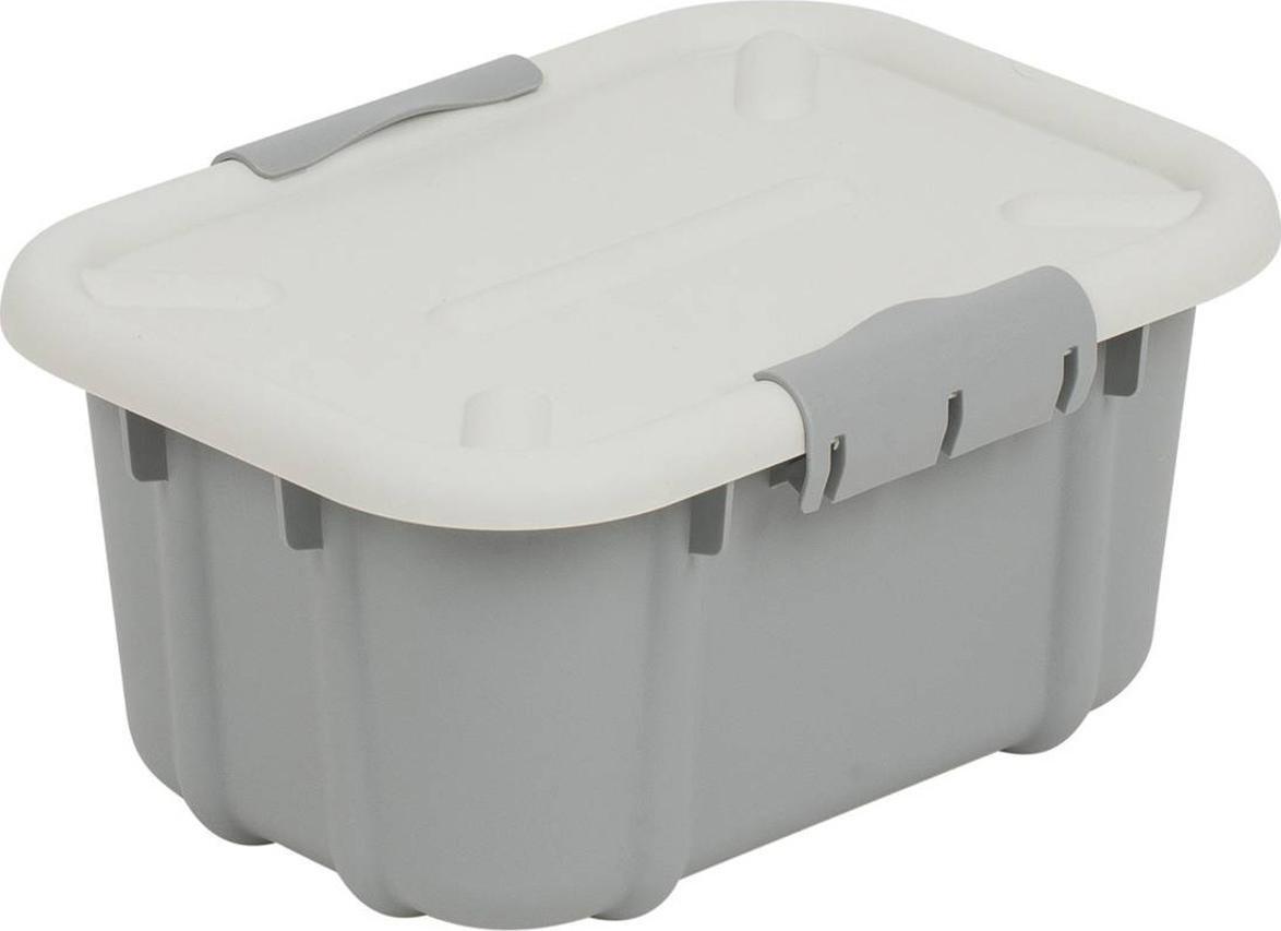 Branq Pojemnik 8L BranQ Velur jasny szary