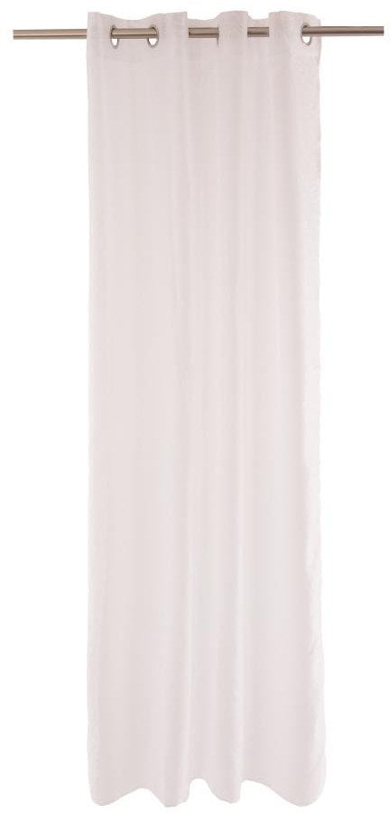 CURTAIN VOILE W191-70000 TAPE 140X260 D
