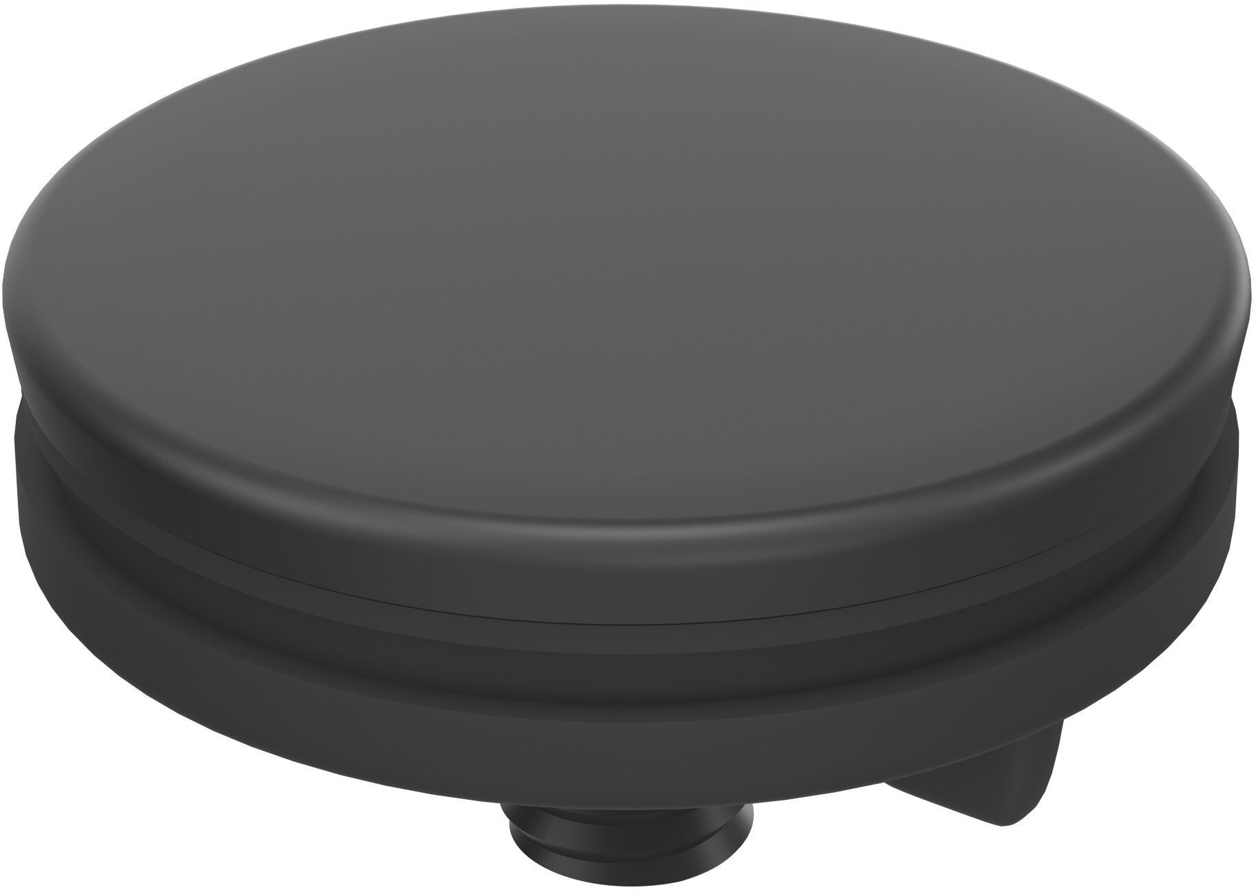 Zaślepka do otworu pod baterię/dozownik PURE CARBON O 44 mm