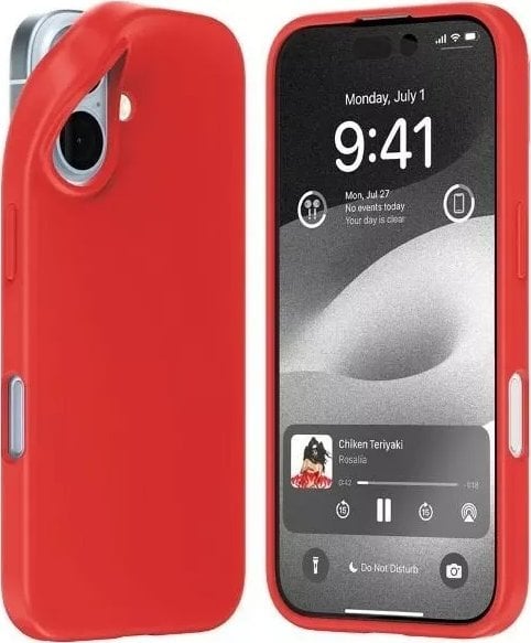 Mercury Mercury Soft iPhone 16 6.1" czerwony/red