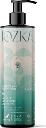 JOZKA_Ziołowy żel pod prysznic Bazylia & Grapefruit & Jałowiec 500ml
