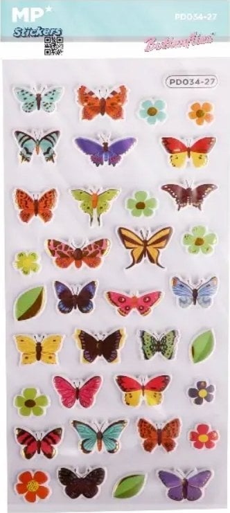 Ranok Naklejki 3D motyle