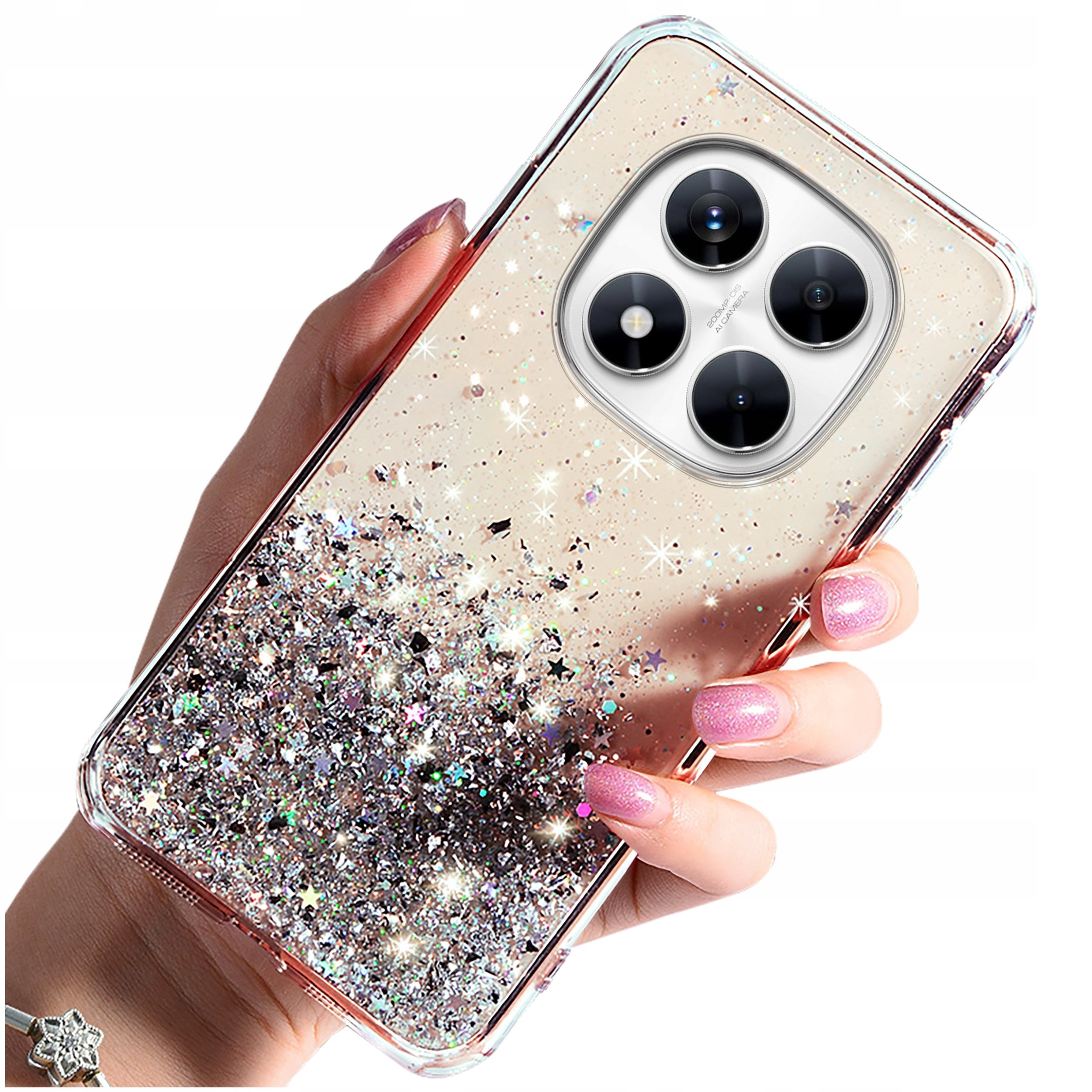 krainaGSM Etui do Xiaomi Redmi Note 14 Pro 4G CASE brokat plecki